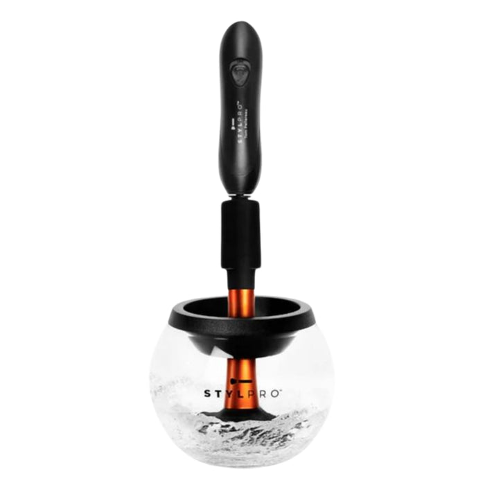 STYLPRO Original Makeup Brush Cleaner and Dryer with Bowl and Silicone Brush Collars