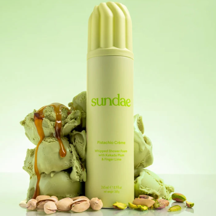 Sundae Body Pistachio Crème Foaming Body Wash 265ml