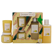 Sunday Rain Warm Vanilla Sugar Bath Trio Gift Set