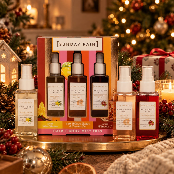 Sunday Rain Hair & Body Mist Trio Gift Set