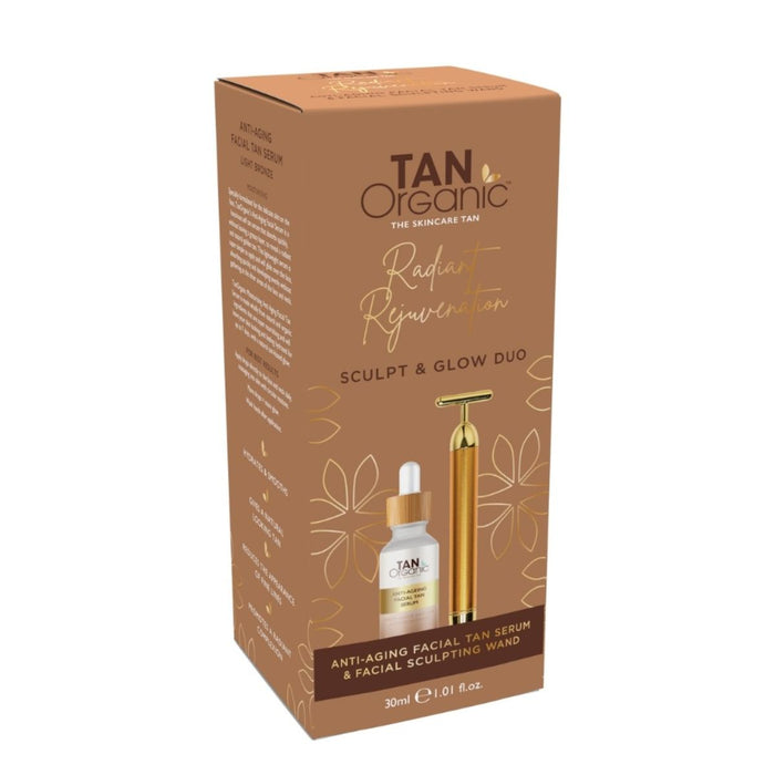 TanOrganic Radiant Rejuvenation Sculp & Glow Gift Set.