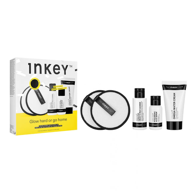 The Inkey List Glow Hard or Go Home Set 