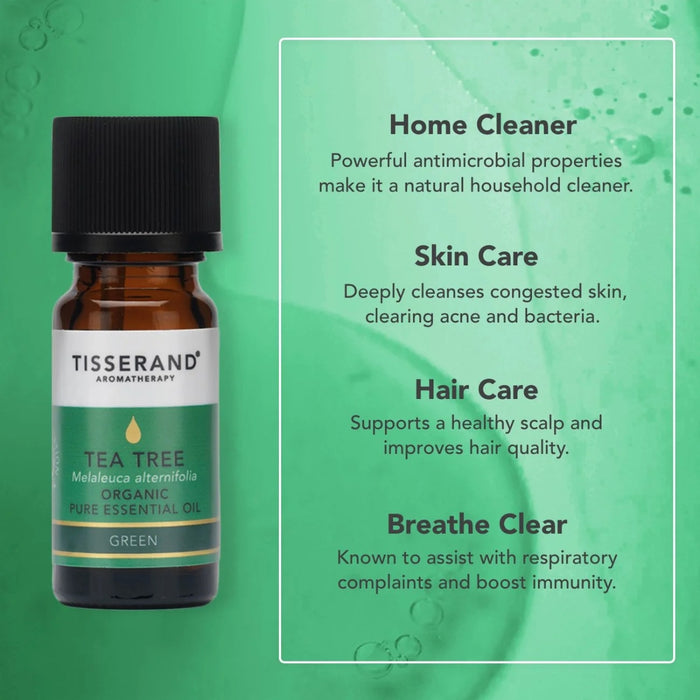 Tisserand Tea Tree Organic Essential Oil 9ml