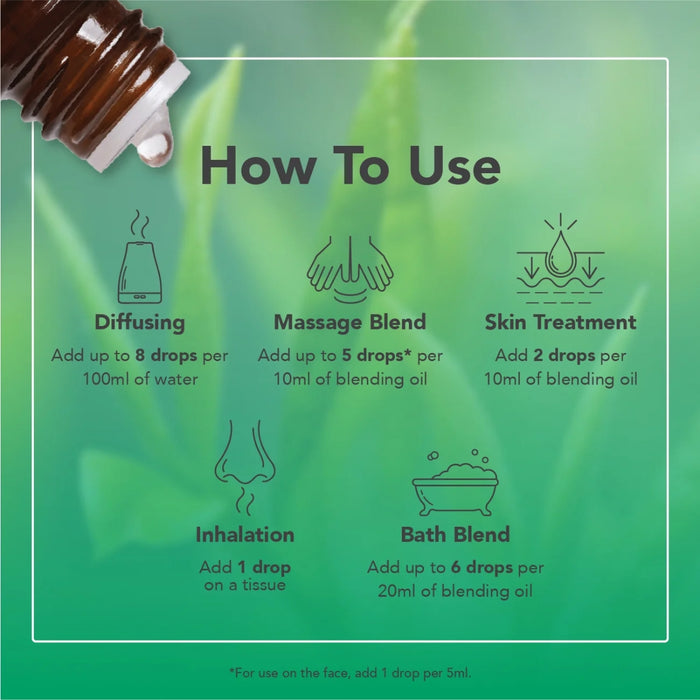 Tisserand Tea Tree Organic Essential Oil 9ml