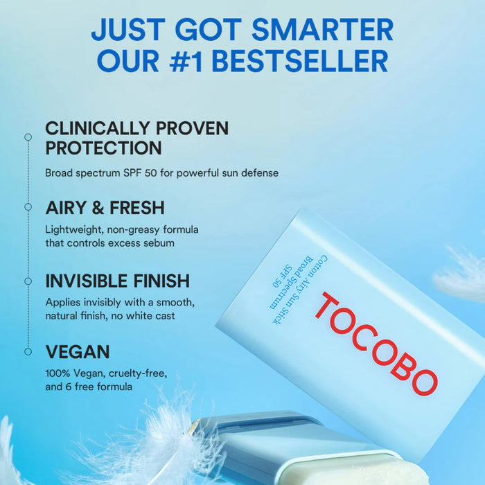 Tocobo Cotton Soft Sun Stick SPF50+ PA++++