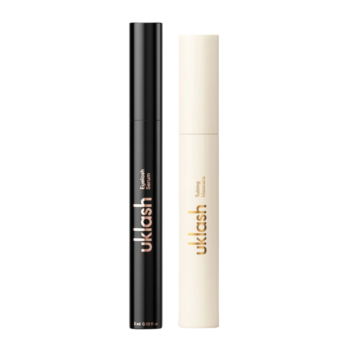 UKLASH Let It Grow Lash Duo with Eyelash Serum and Black Tubing Mascara