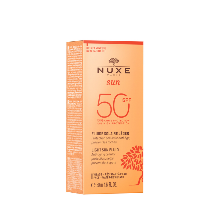 Nuxe Light Fluid High Protection SPF 50 box