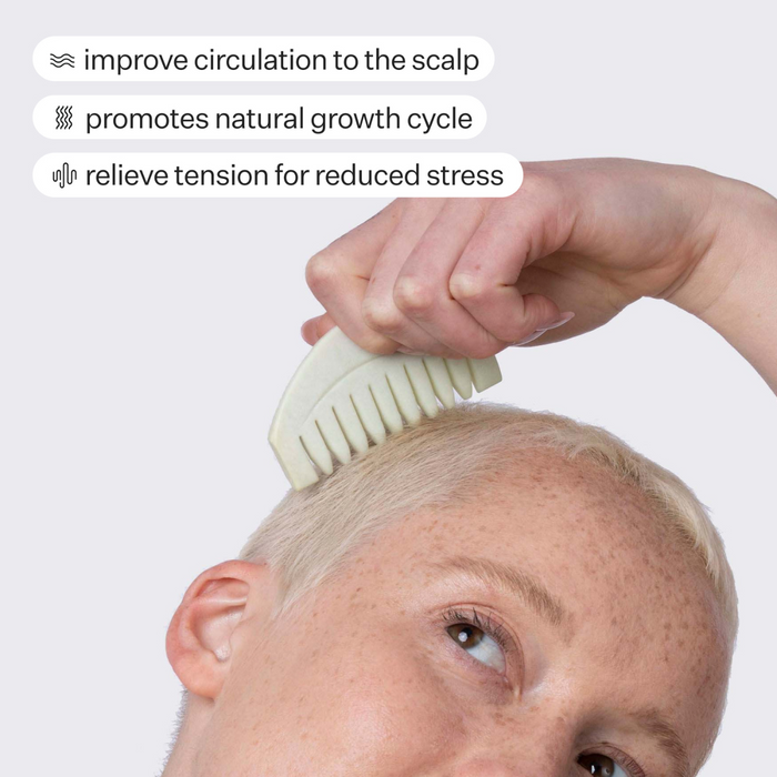 Act+Acre Scalp Gua Sha comb benefits