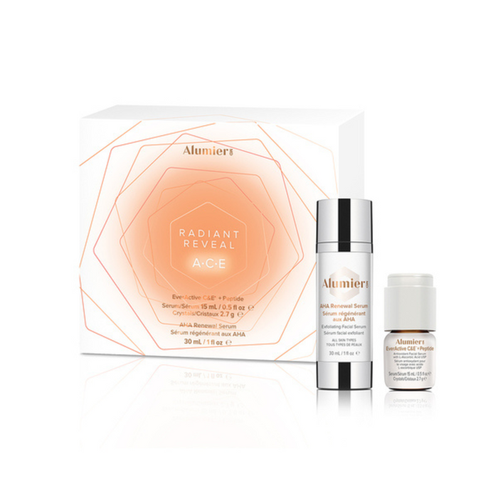 Alumier Radiant Reveal A.C.E Gift Set In Salon