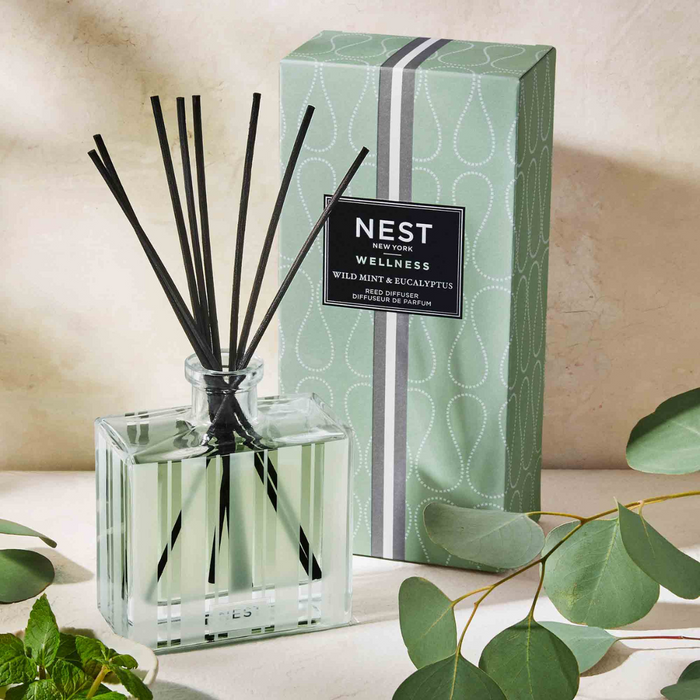 Nest New York Wild Mint & Eucalyptus Reed Diffuser