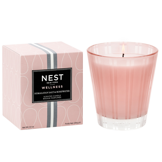 Nest New York Himalayan Salt & Rosewater Classic Candle 