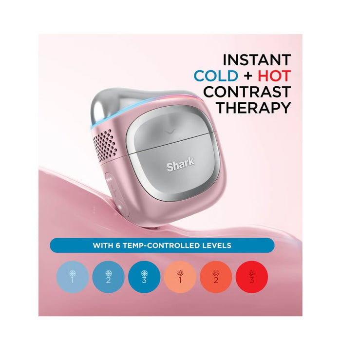 Shark DePuffi Contrast Therapy Sculpting Tool - Peony Pink