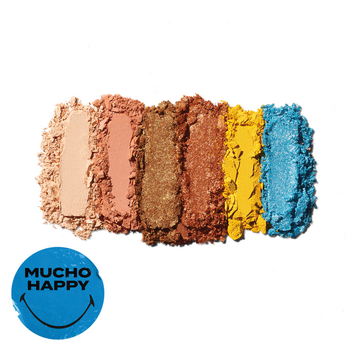 UD x Smiley® Naked Mucho Happy Mini Eyeshadow Palette swatch 