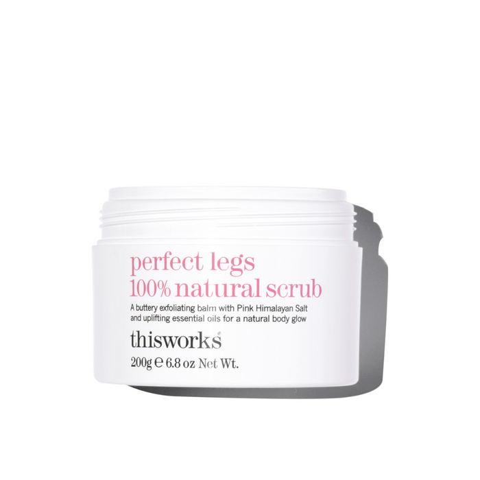 thisworks perfect legs 100% natural scrub 200g without lid
