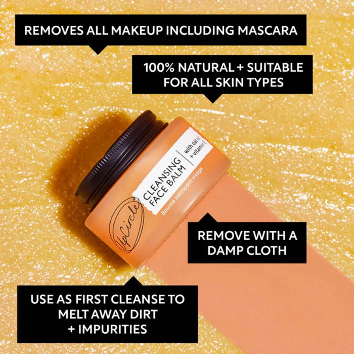 UpCircle Beauty Cleansing Balm with Oat Oil + Vitamin E 55ml