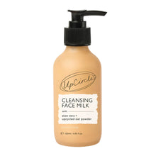 UpCircle Beauty Cleansing Face Milk with Aloe Vera + upcycled Oat Powder 120ml
