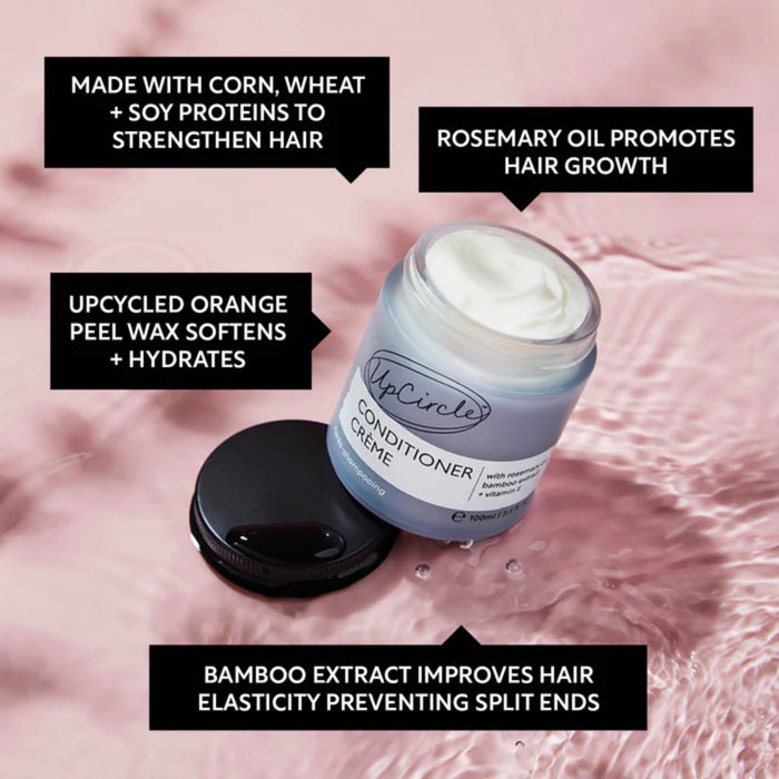 UpCircle Beauty Conditioner Crème with Rosemary Oil, Bamboo Extract + Vitamin E 100ml