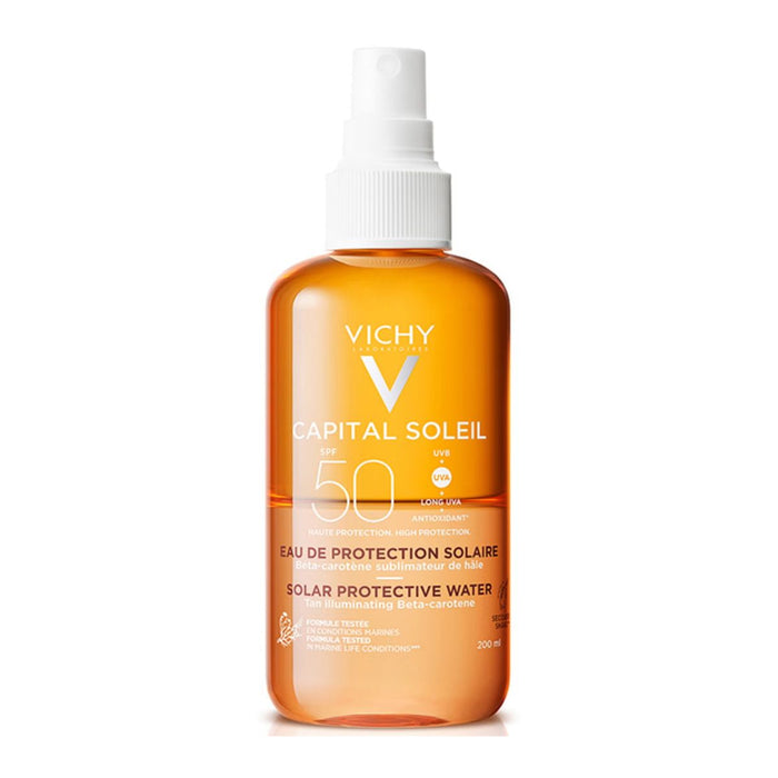 VICHY Capital Soleil Hydrating Sun Protection Water Spray SPF50 with Hyaluronic Acid 200ml