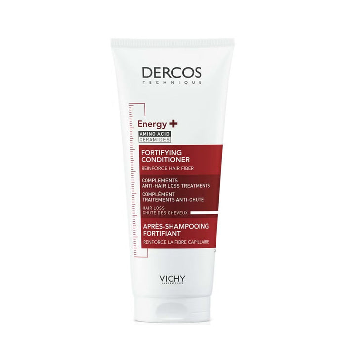 VICHY Dercos Energy+ Fortifying Amino Acid & Ceramide Conditioner for Hair Loss & Thinning Due to Breakage 200ml