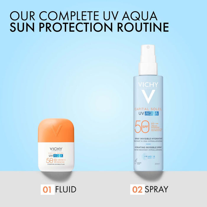 Vichy Capital Soleil UV Aqua Fluid Spf50+ 40ml