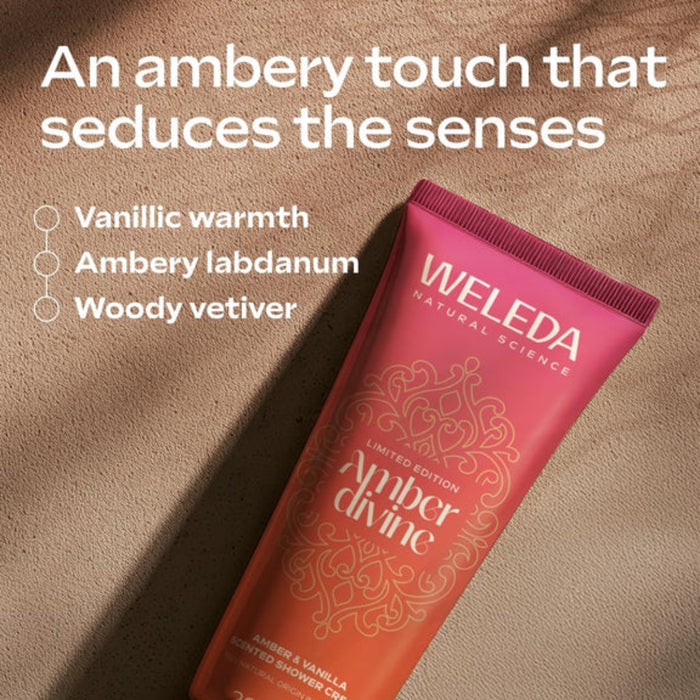 Weleda Amber Divine Shower Cream 200ml