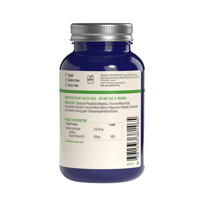 AYA Vitamin B1 Thiamin 100mg x120