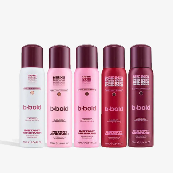 b.bold Instant Airbrush Body Make-Up Super Dark 75ml