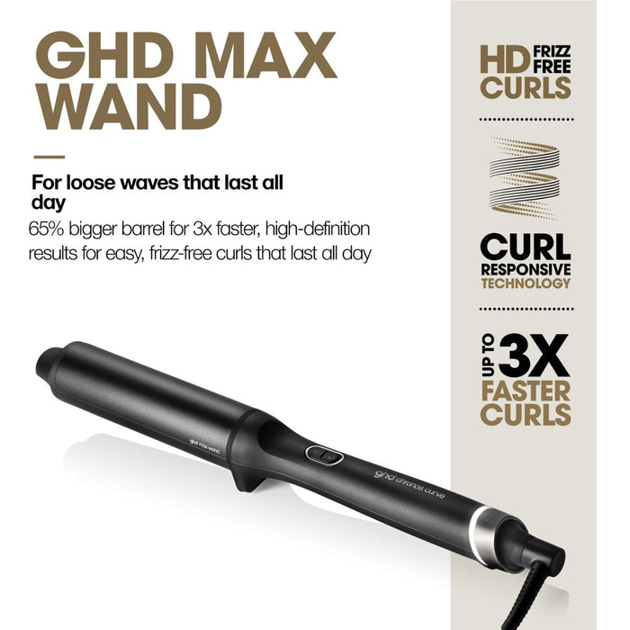 Ghd NEW Chronos Curve Max Wand - 38mm Hair Curler