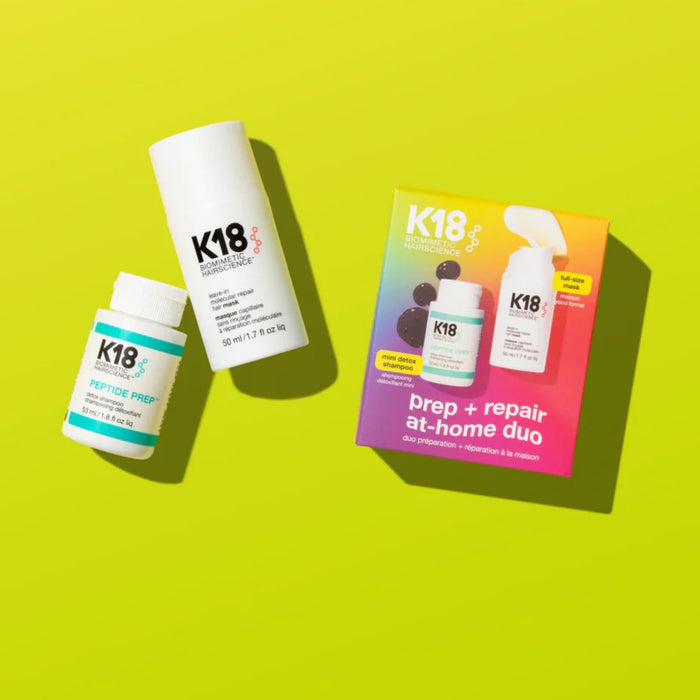 K18 Leave-in Molecular Repair Hair Mask 50ml with Free Detox Shampoo
