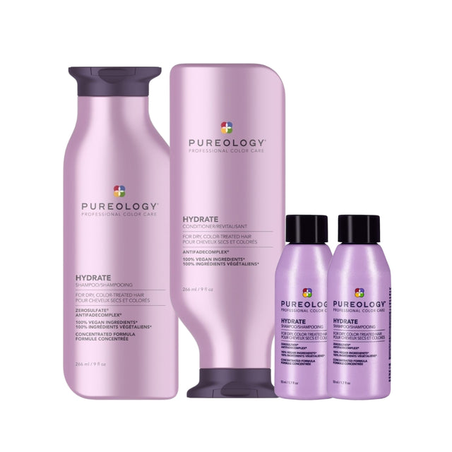 Pureology Hydrate at Home & Away Bundle.