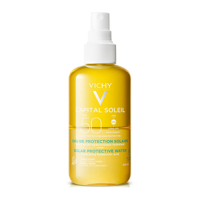 VICHY Capital Soleil Hydrating Sun Protection Water Spray SPF30 with Hyaluronic Acid 200ml