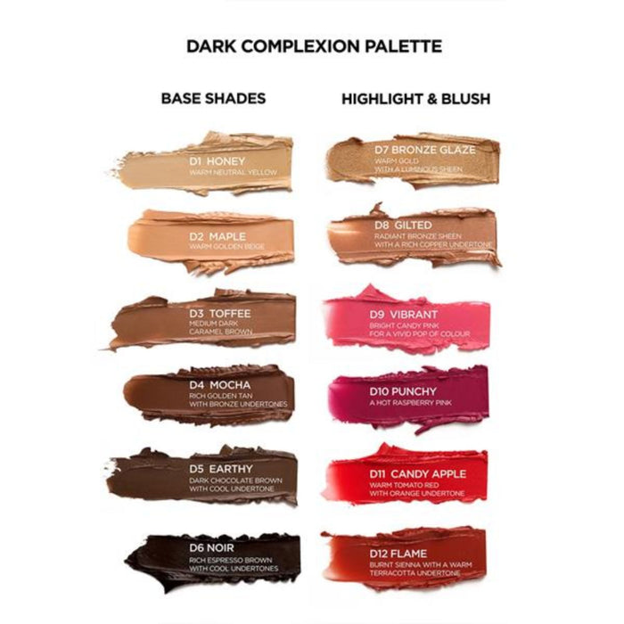 SOSU Cosmetics Complete Canvas Complexion Palette