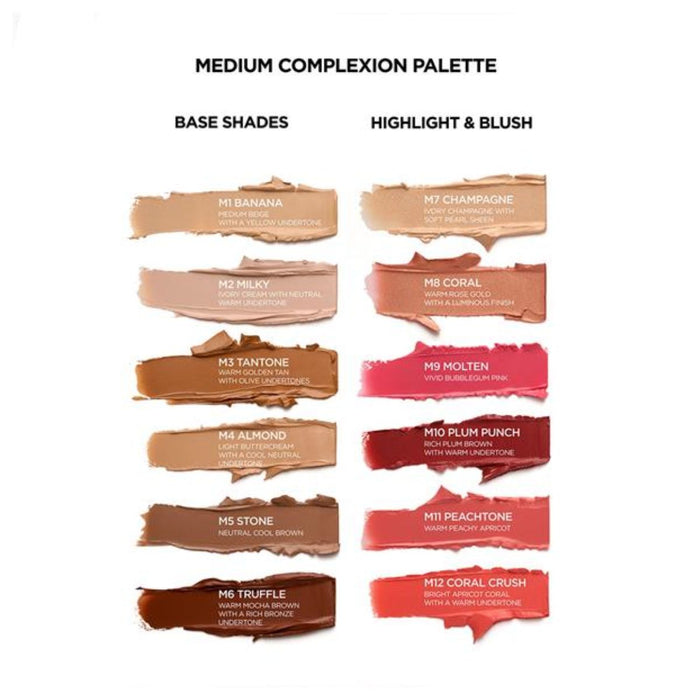 SOSU Cosmetics Complete Canvas Complexion Palette