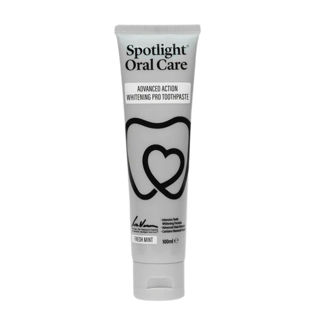  spotlight oral care Triple action advanced whitening toothpaste 