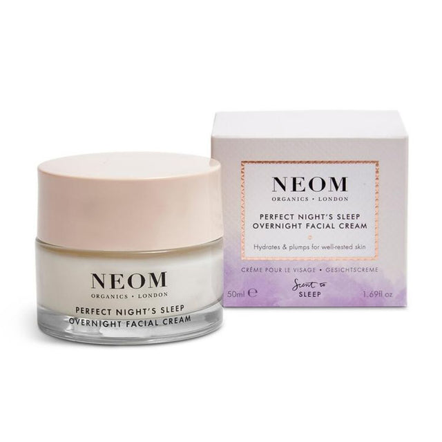 Neom Perfect Nights Sleep Overnight Facial Cream.