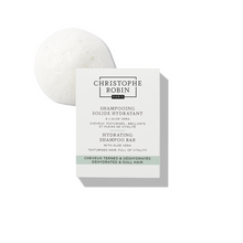 Christophe Robin Hydrating Shampoo Bar with Aloe Vera Dull Dehydrated Hair.