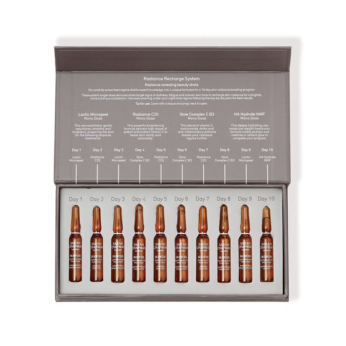 Sarah Chapman Radiance Recharge System 10pk.
