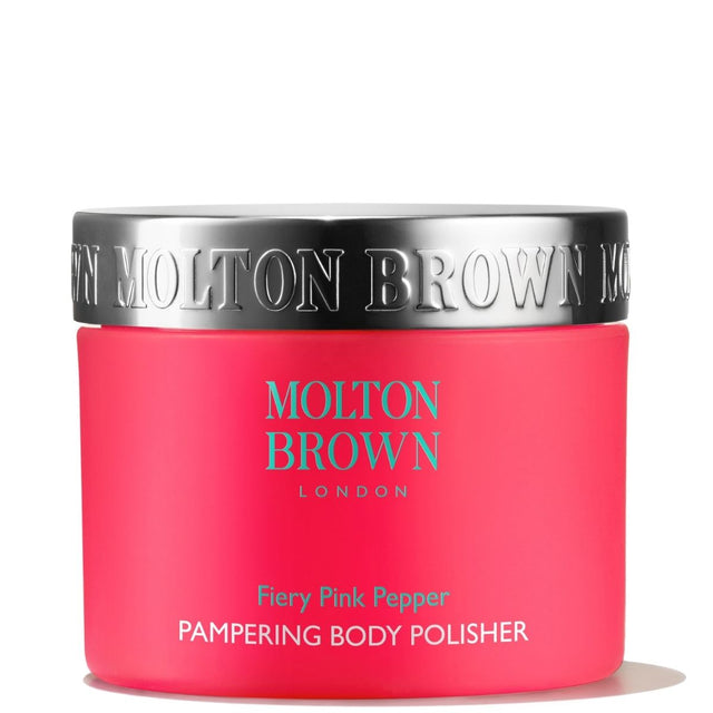 Molton Brown Fiery Pink Pepper Pampering Body Polisher.