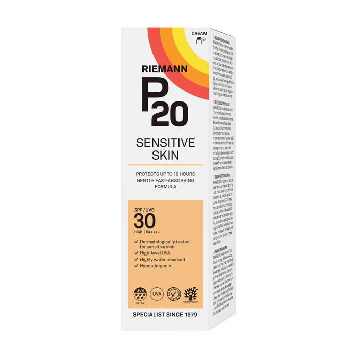 P20 Sun Protection SPF 30 Sensitive Cream 100ml.