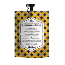 50ml Davines The Renaissance Circle Mask is a deeply repairing mask that rescues very damaged hair. Hair looks restored with renewed shine, nourishment and softness. 