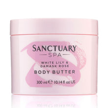 Sanctuary White Lily & Damask Rose Body Butter.