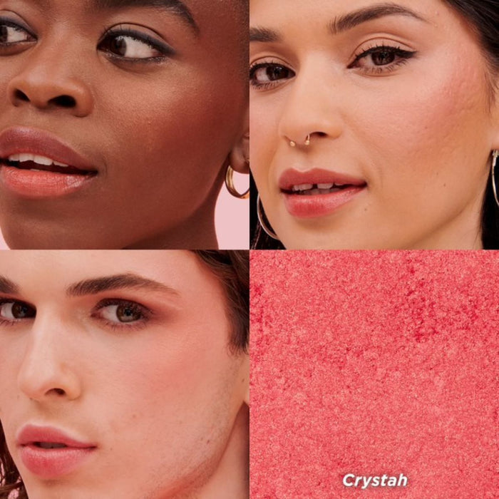 Benefit Powder Crystah Strawberry Pink Blush.