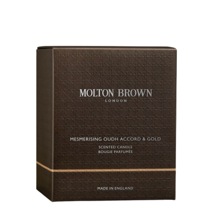 Molton Brown Mesmerising Oudh Accord & Gold Signature Scented Single Wick Candle