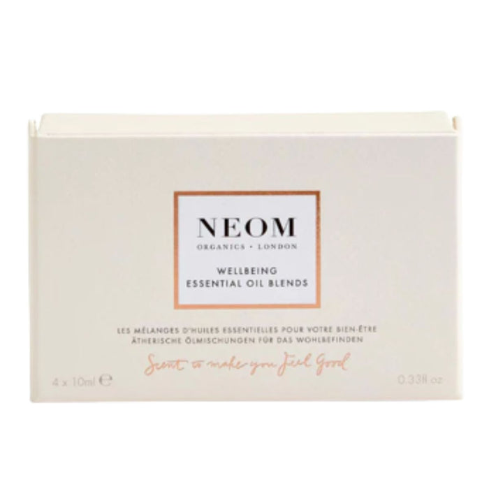Neom Wellbeing Essential Oil Blends x 4