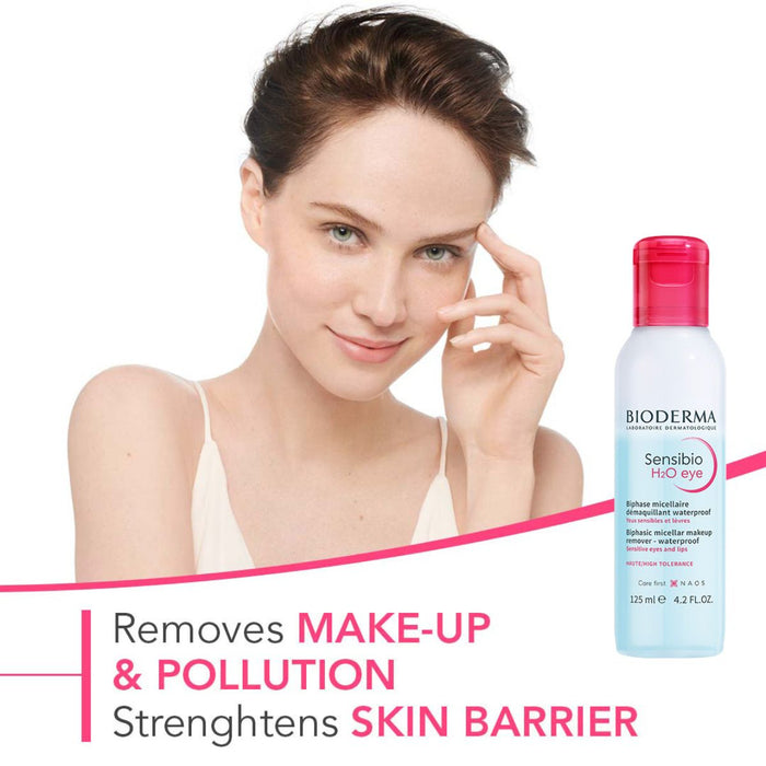 Bioderma Sensibio H2O Eye Water Proof Make-Up Remover 125ml