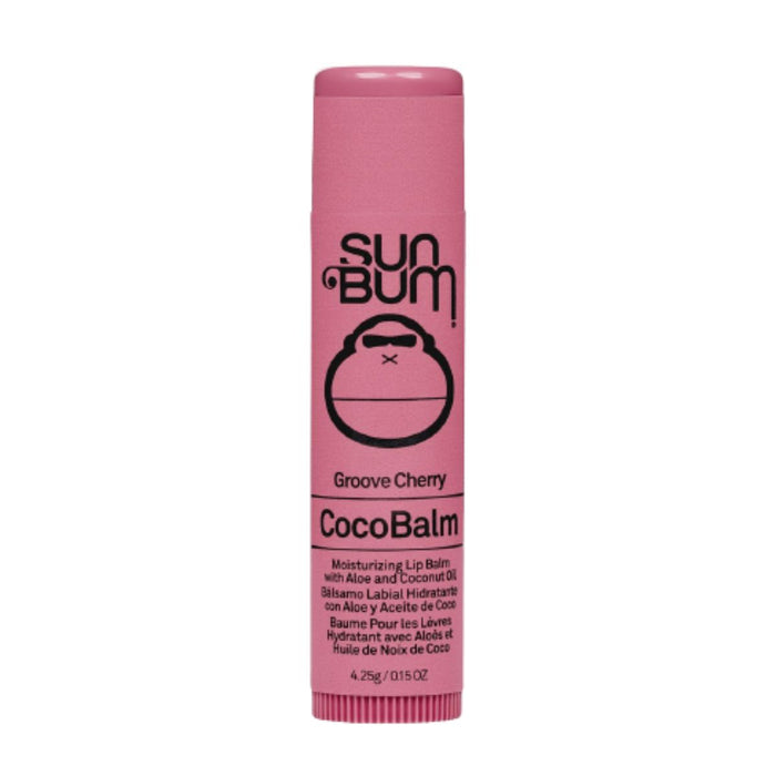Sun Bum CocoBalm Lip Balm Groove Cherry.