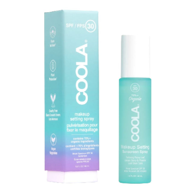 Coola Makeup Setting Spray SPF30.