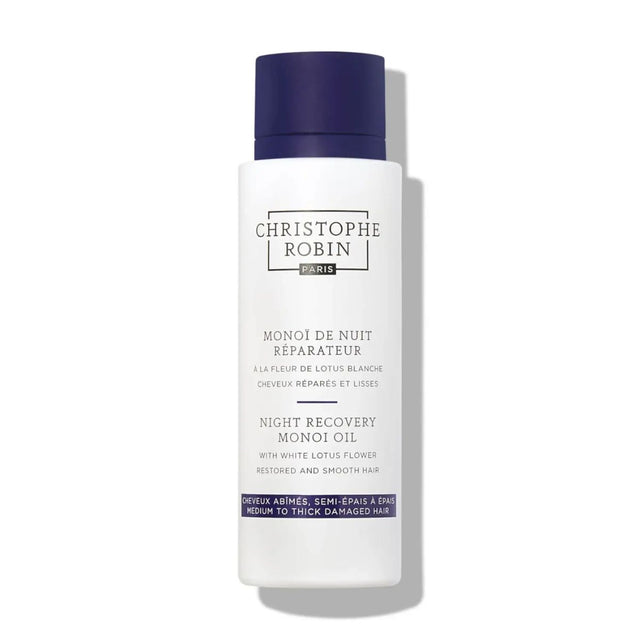 Christophe Robin Night Recovery Monoi Oil with White Lotus Flower.
