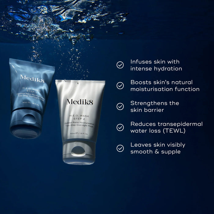 Medik8 H.E.O Mask 2-Step Overnight Moisturising Face-Mask