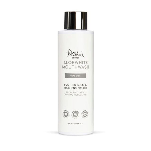 Polished London Aloe White Mouth Wash.